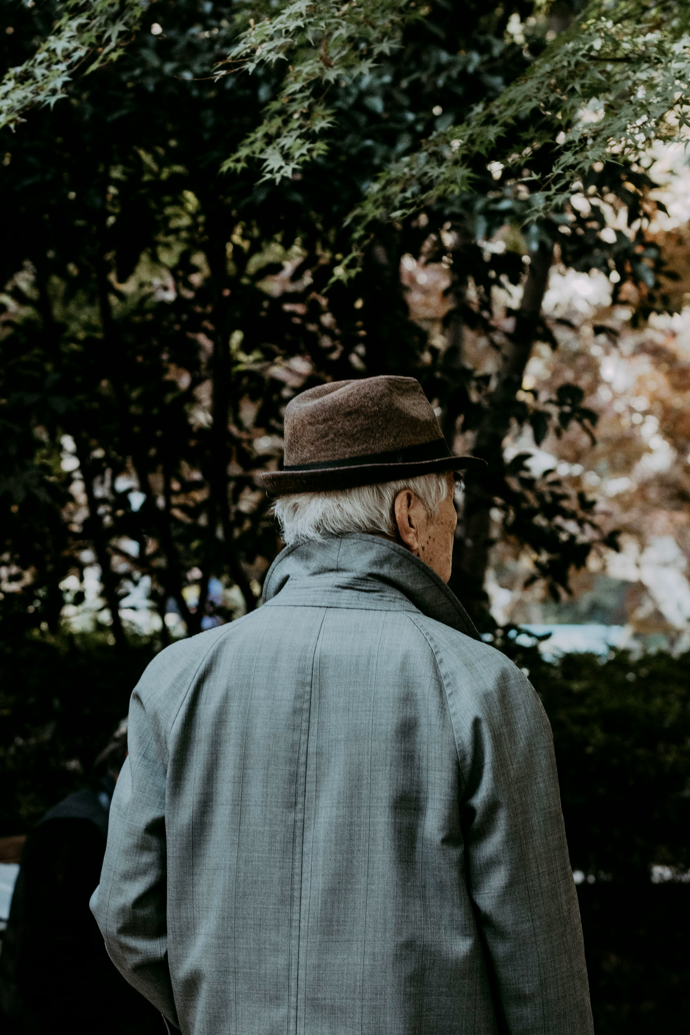 Anziano all’aperto | Fonte: Unsplash