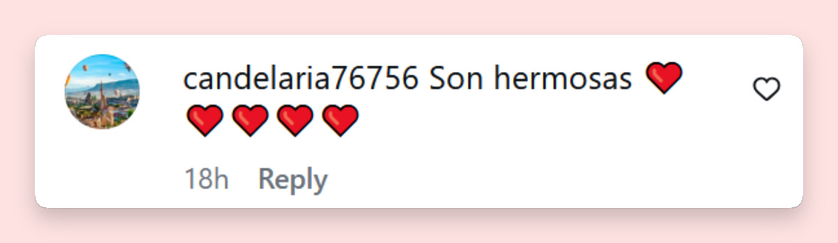 Comentario de una usuaria sobre Susana González y su hija Susana Elías | Fuente: Instagram/univisionfamosos