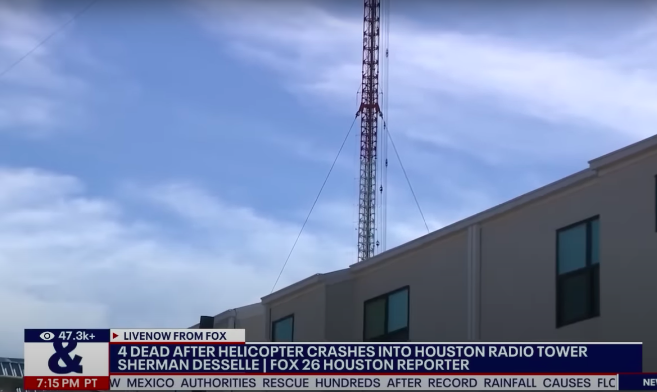 Vista de otra torre en Houston, publicada el 22 de octubre de 2024 | Fuente: YouTube/LiveNOW de FOX