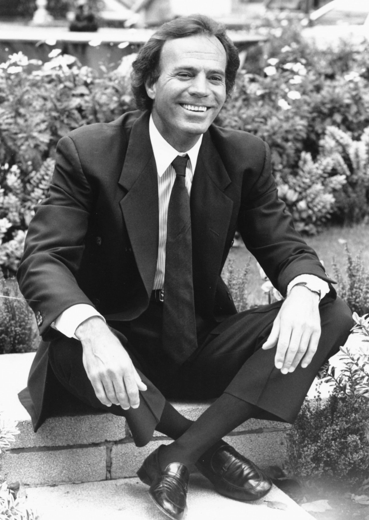 Julio Iglesias el 6 de octubre de 1988. | Foto: Getty Images