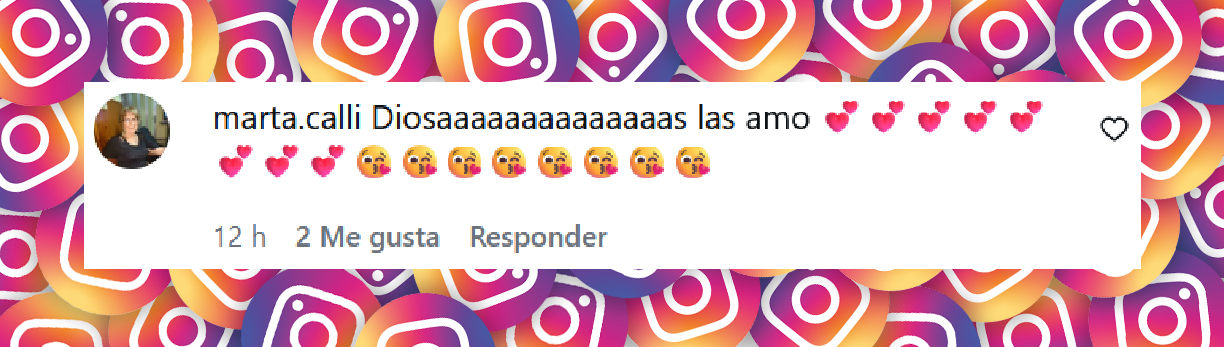 Comentario de una usuaria sobre el video de la rutina de belleza de Valeria Mazza y su hija Taína Gravier | Fuente: Instagram/tainagravier