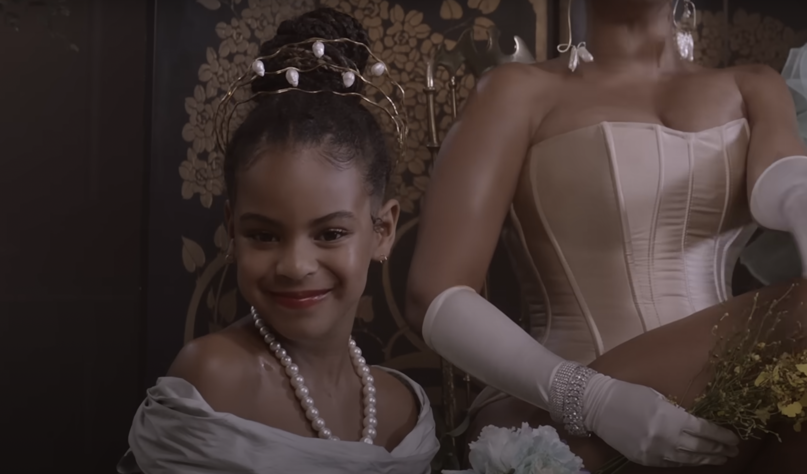 Blue Ivy Carter durante una aparición en el vídeo musical de "Brown Skin Girl" | Fuente: YouTube/Beyonce