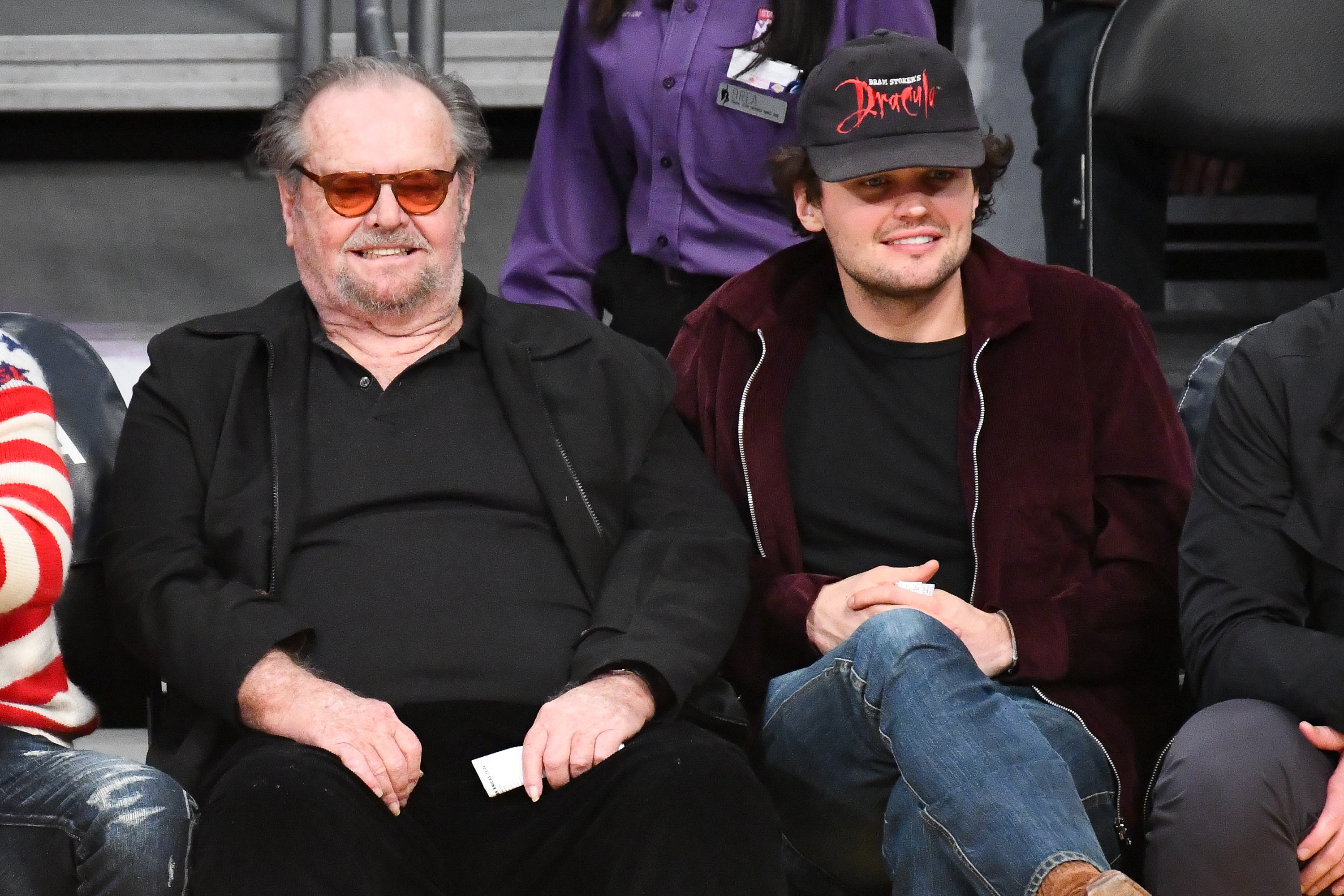 Jack Nicholson y su hijo Ray en California en 2020 | Foto: Getty Images