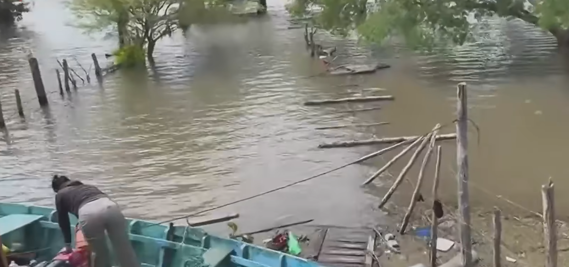 Imágenes devastadoras de las inundaciones en la provincia de Chaco, Argentina | Fuente: YouTube/Argentina 12