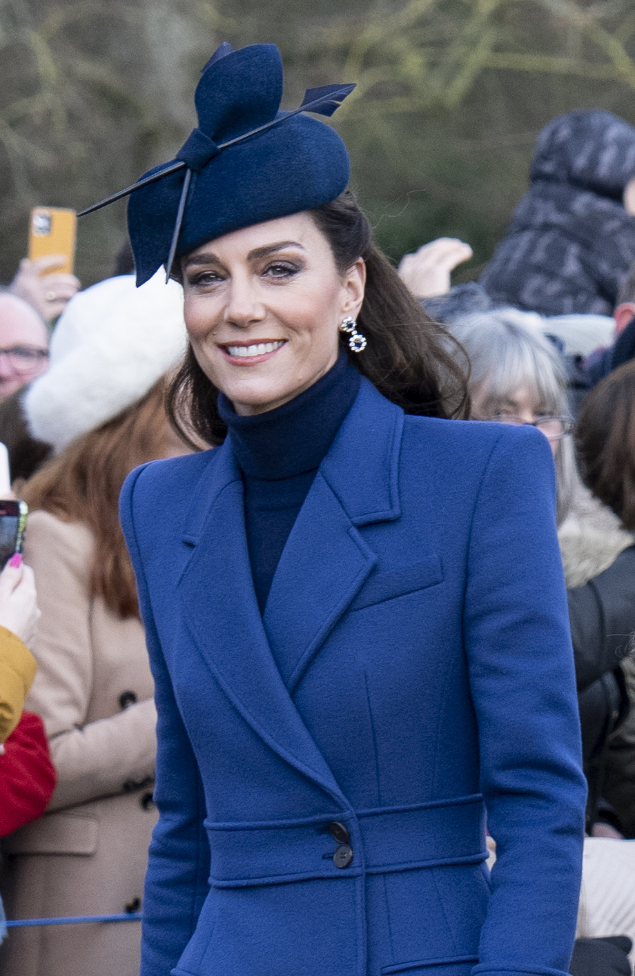 Catherine, Princesa de Gales en el servicio del Día de Navidad en la Iglesia de Santa María Magdalena el 25 de diciembre de 2023 en Sandringham, Norfolk | Foto: Getty Images