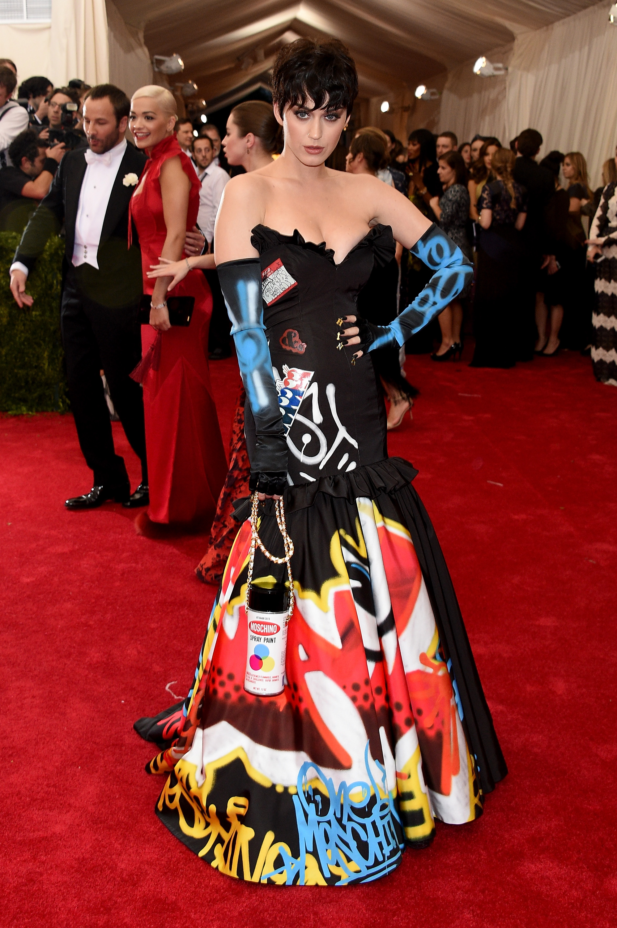 Katy Perry asiste a una gala el 10 de octubre de 2015 en Nueva York | Foto: Getty Images