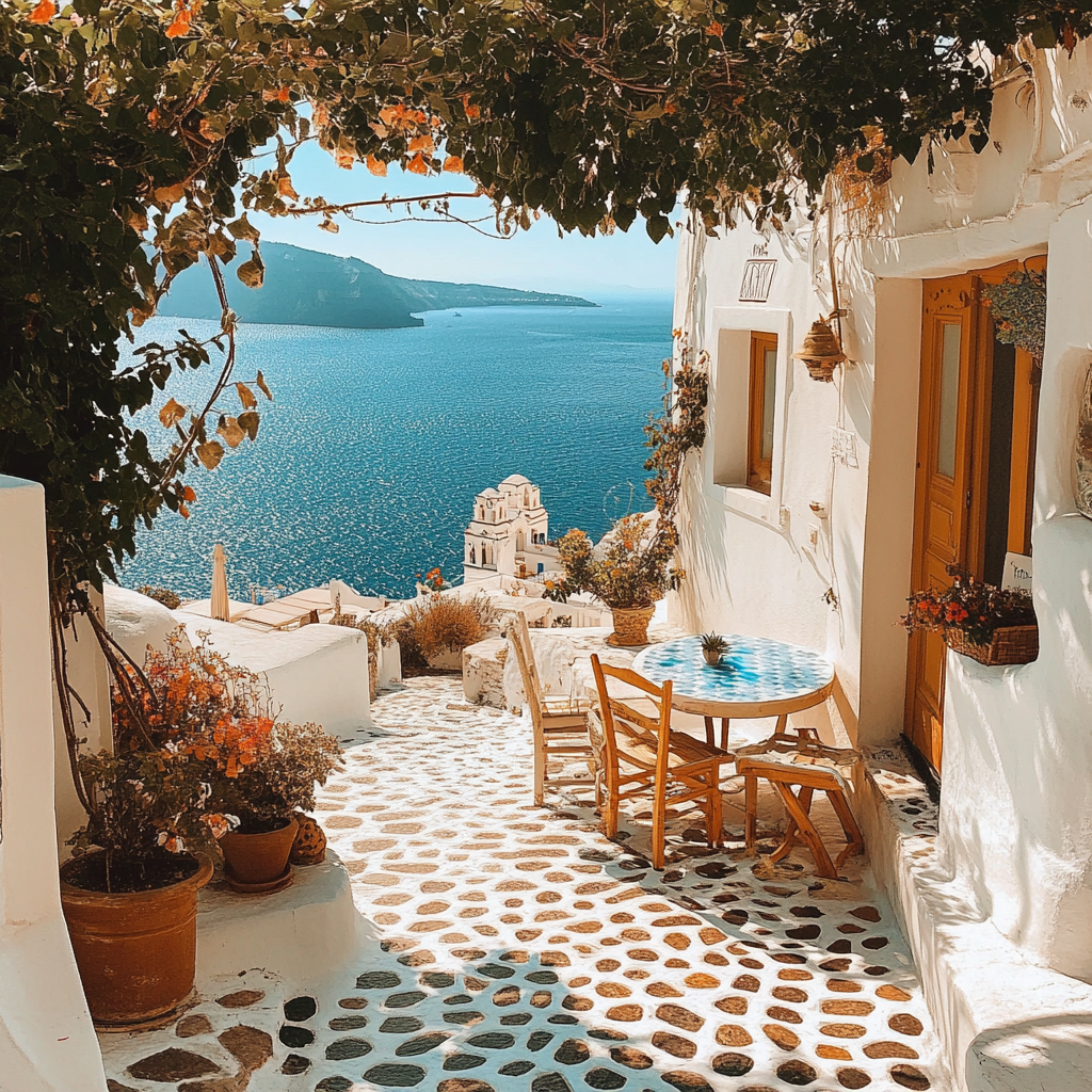 Una imagen inspirada en Grecia | Fuente: Midjourney