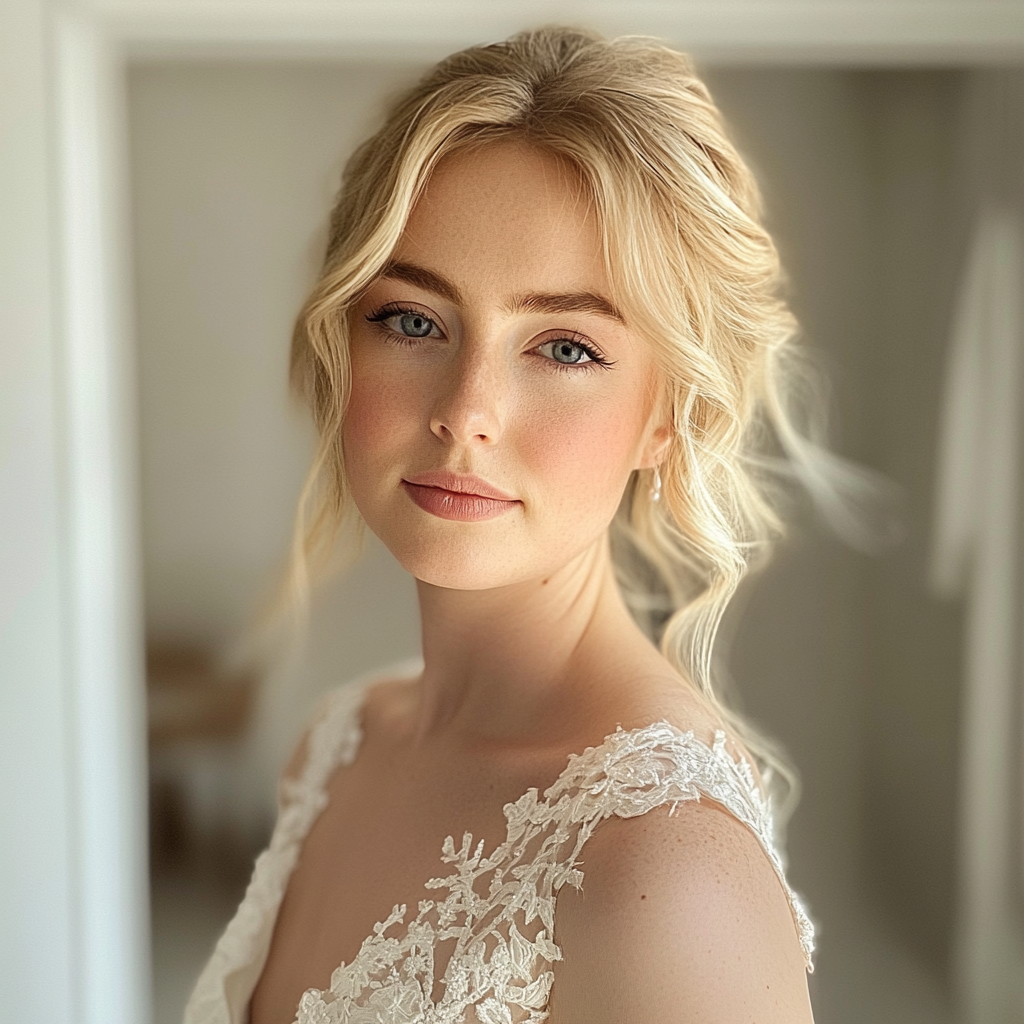 Una novia preciosa | Fuente: Midjourney