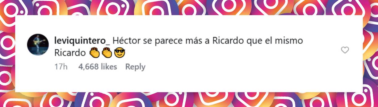 Comentario de un usuario | Fuente: Instagram/hmontaner