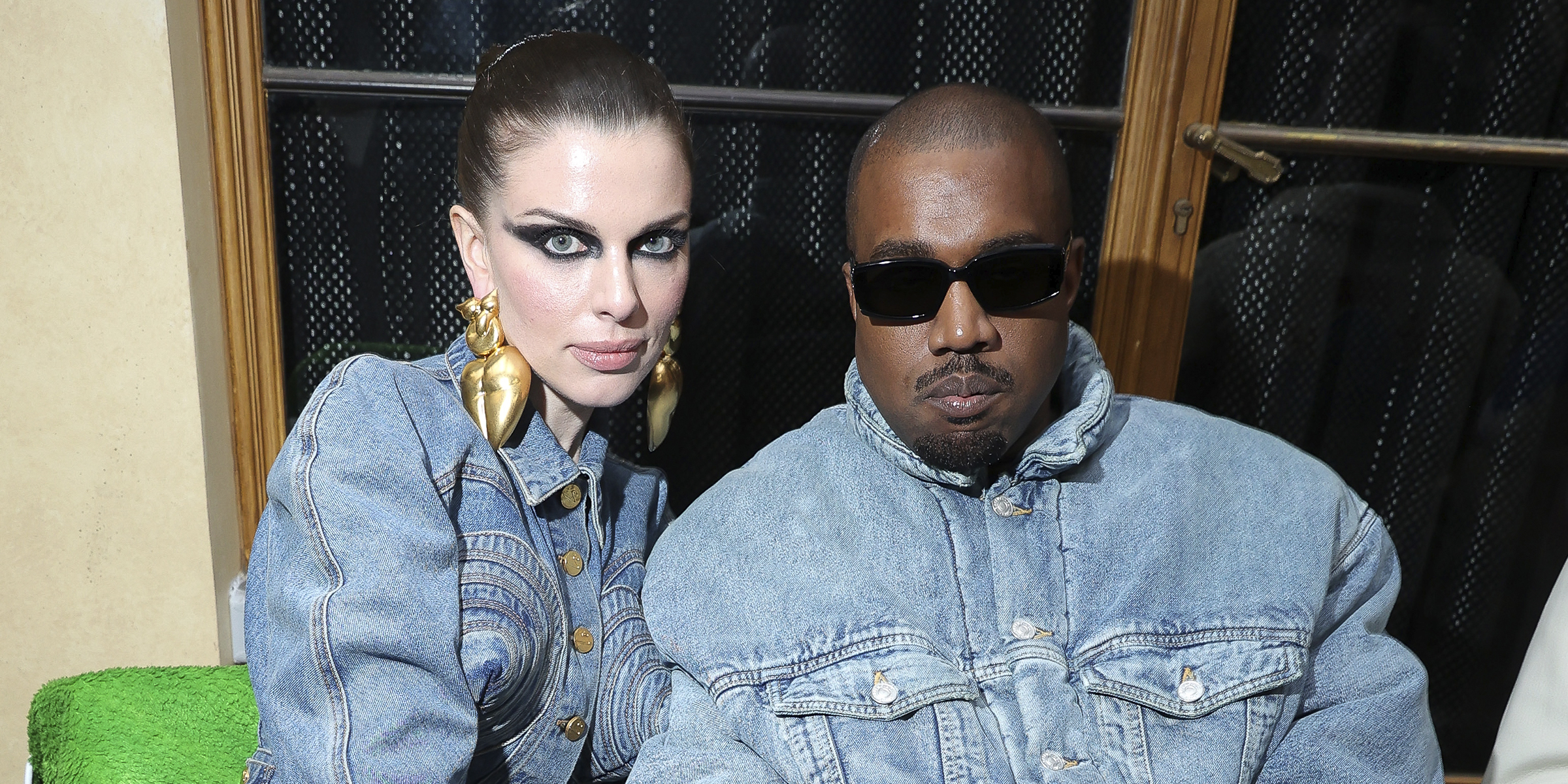 Julia Fox y Kanye West. | Fuente: Getty Images