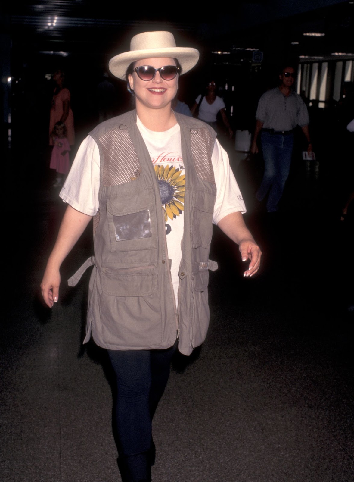 La actriz fue vista en el Aeropuerto Internacional de Los Ángeles en 1996 | Fuente: Getty Images