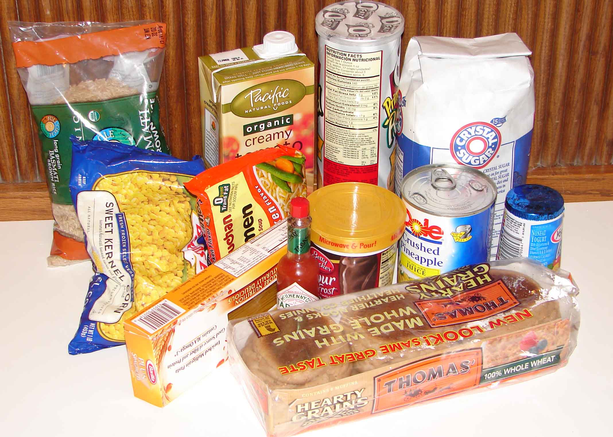 Alimentos procesados | Foto: Wikimedia Commons