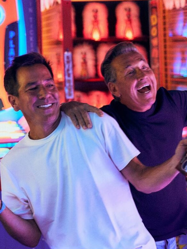 Héctor Montaner junto a su padre, Ricardo | Fuente: Instagram/hmontaner