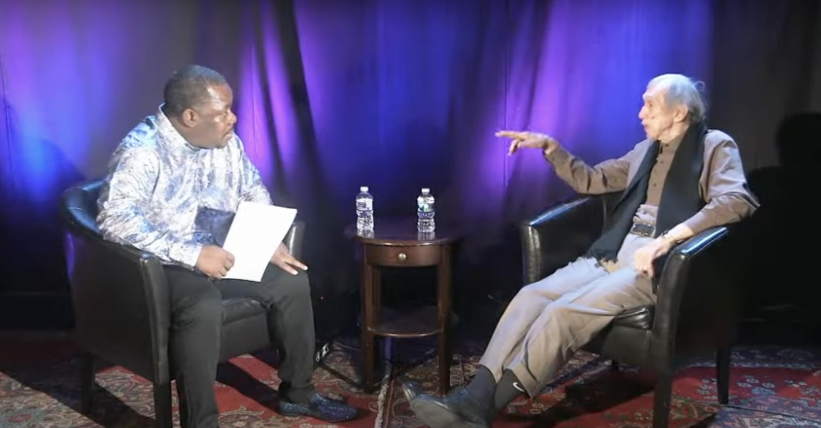 Captura de pantalla de Stephen Novosel durante una entrevista de un vídeo de YouTube del 23 de noviembre de 2020. | Fuente: Youtube/Conversations In Jazz