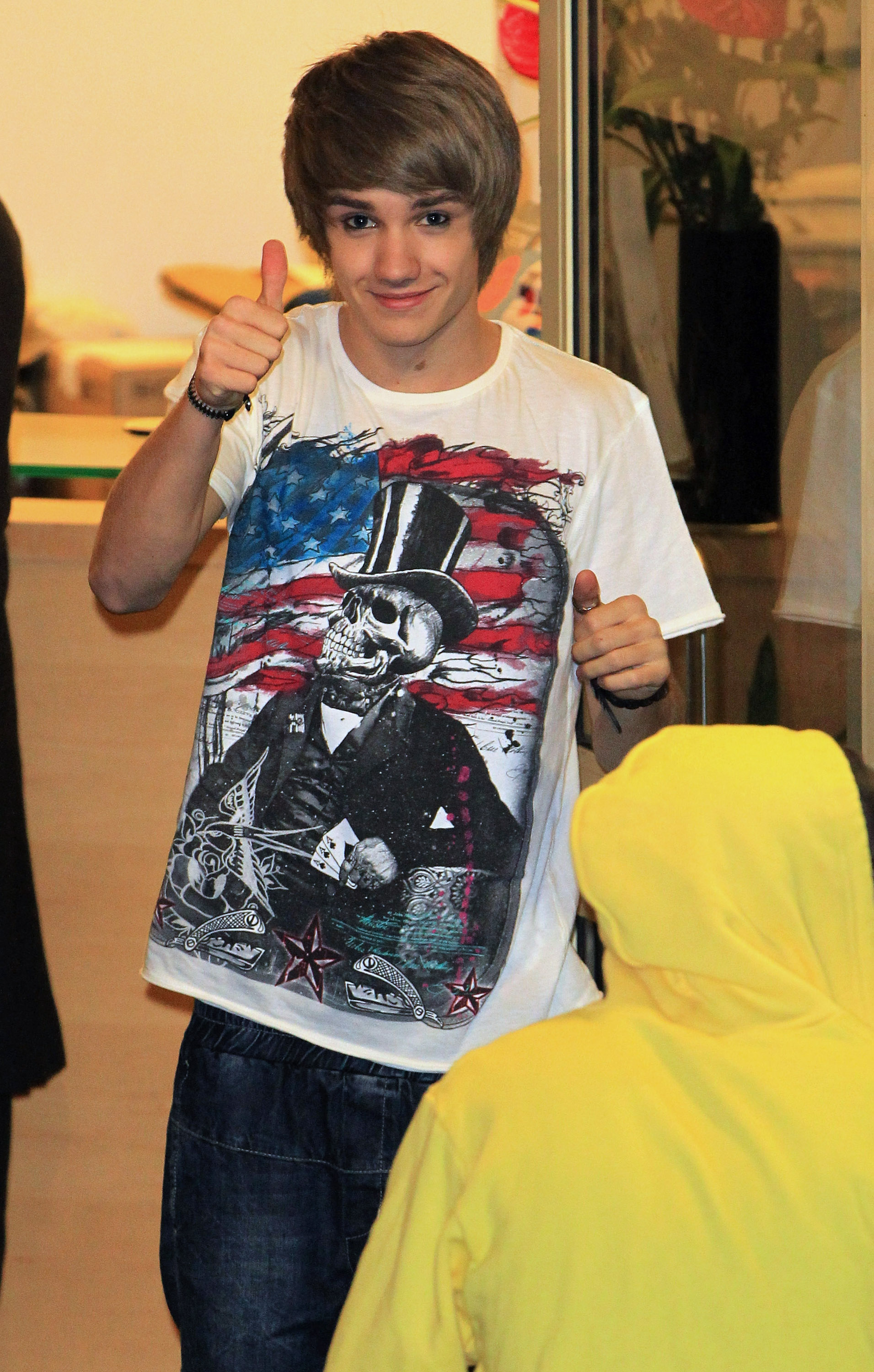 Liam Payne visto en el estudio de "X Factor" el 31 de octubre de 2010, en Londres, Inglaterra | Fuente: Getty Images