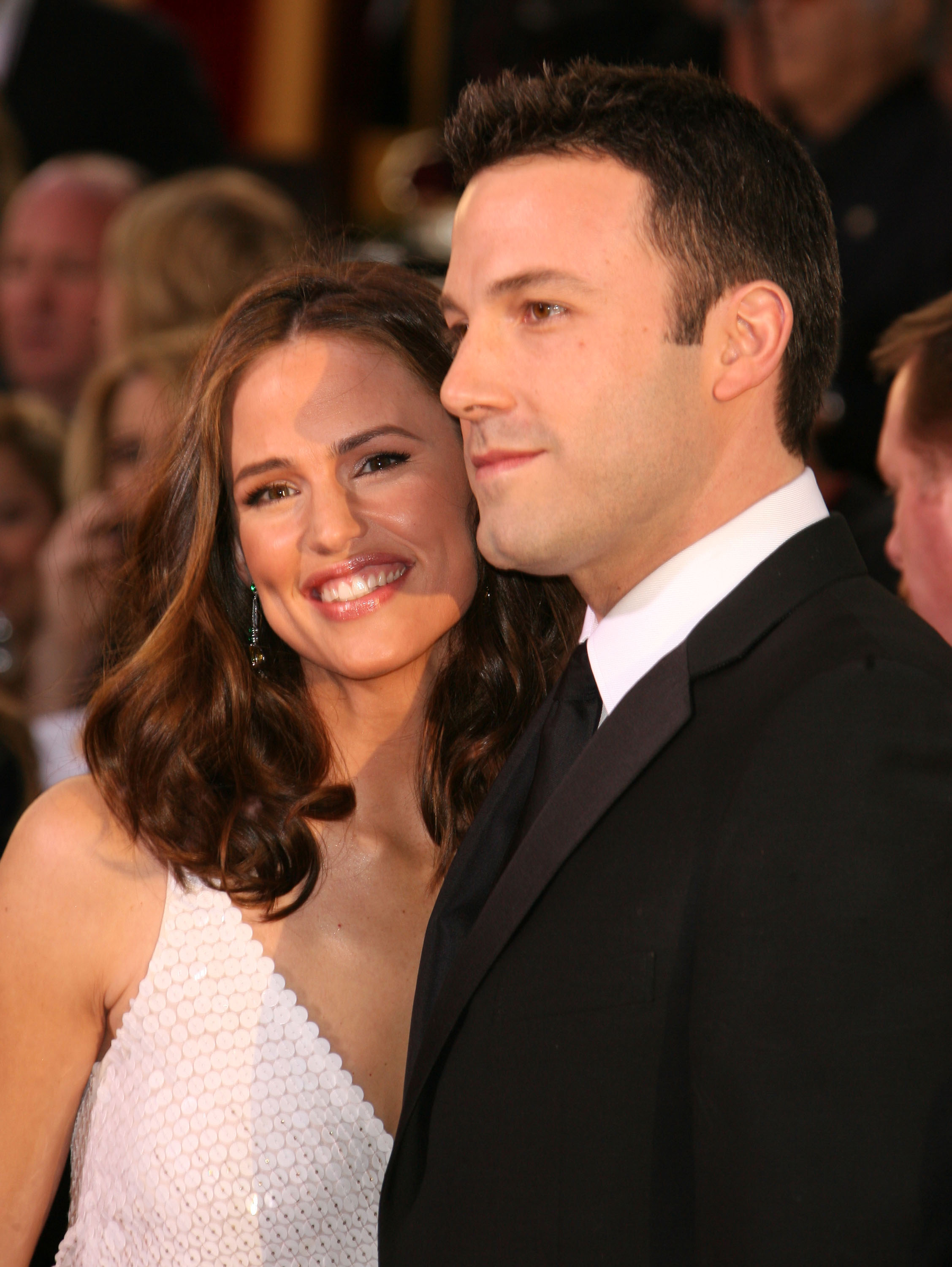 Jennifer Garner y Ben Affleck en la 64 edición de los Globos de Oro el 15 de enero de 2007 | Fuente: Getty Images