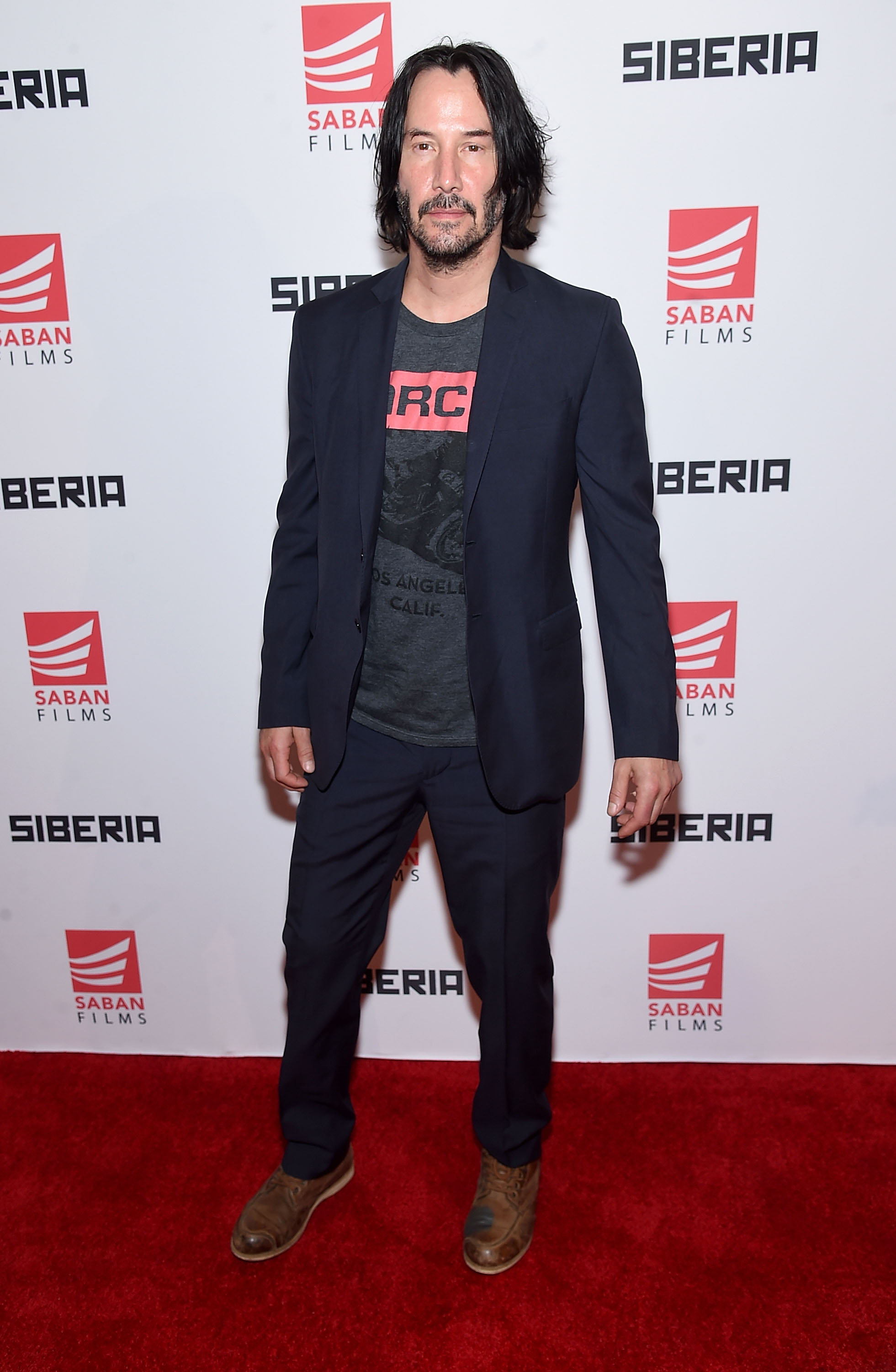 Keanu Reeves en el estreno de "Siberia" en Nueva York, el 11 de julio de 2018. | Fuente: Getty Images