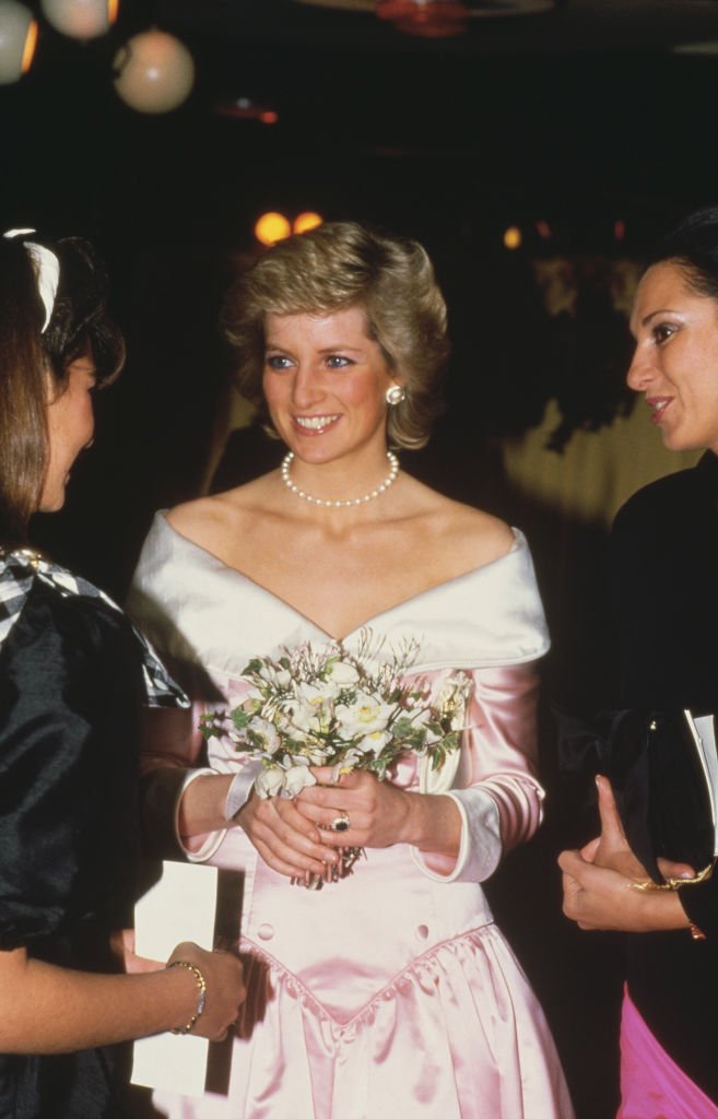 Lady Di el 7 de diciembre de 1987. │Foto: Getty Images