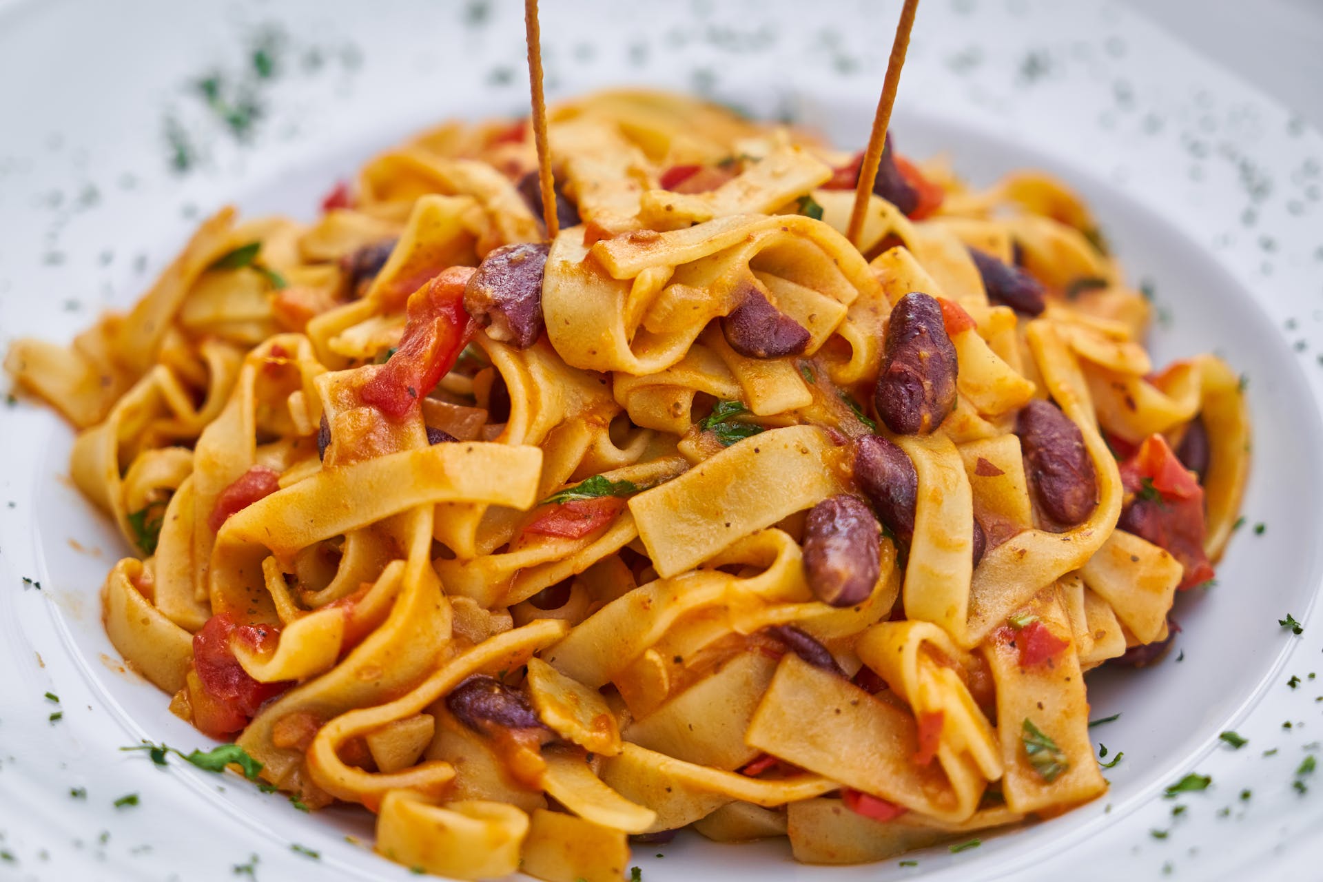 Un plato de pasta | Foto: Pexels