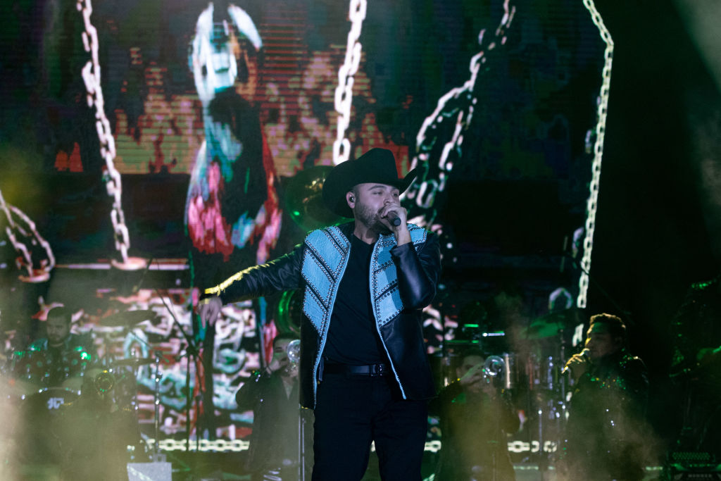 Gerardo Ortiz en concierto, 2023. | Foto: Getty Images