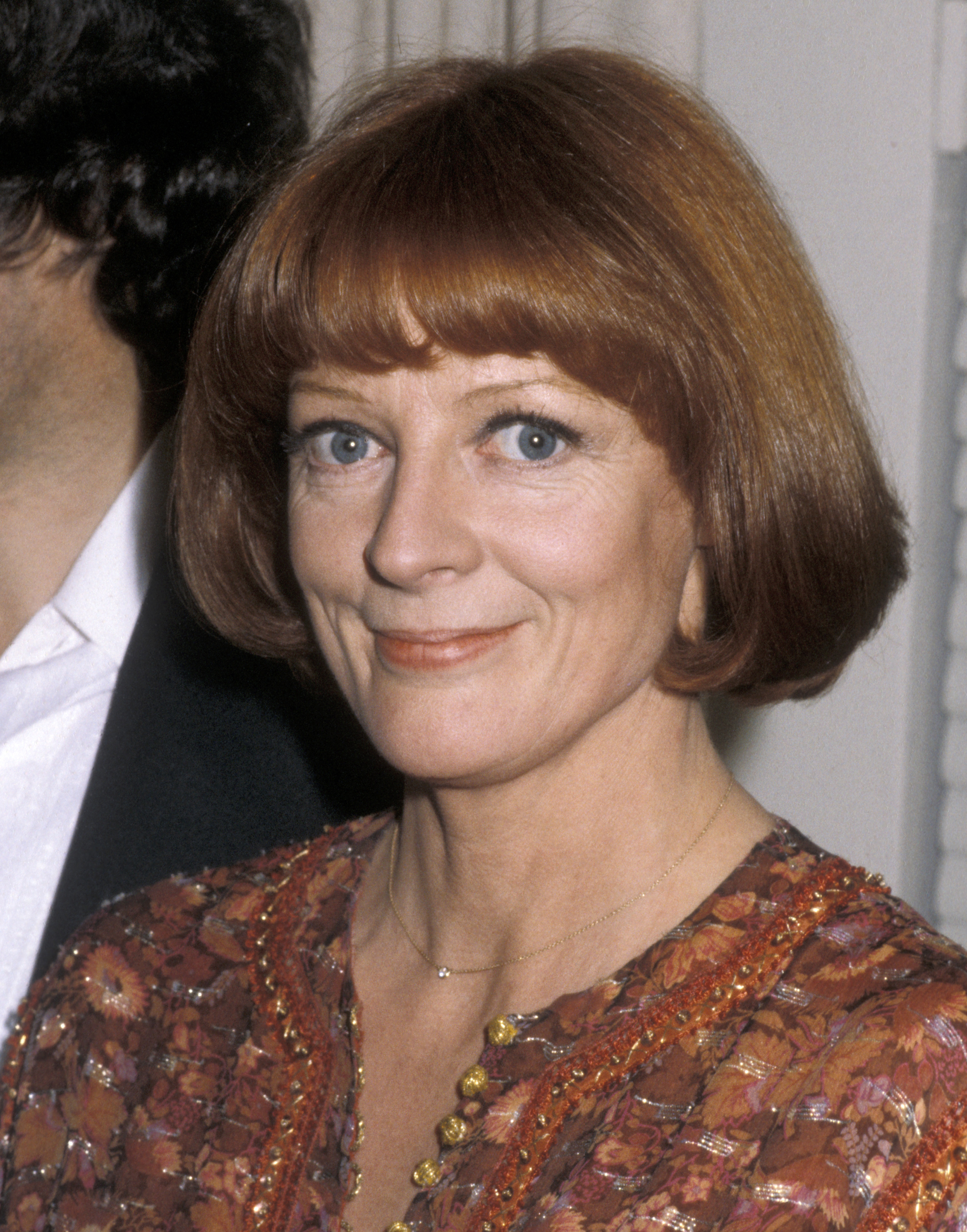 Maggie Smith en el estreno de "Night and Day" el 27 de noviembre de 1979, en Nueva York | Fuente: Getty Images