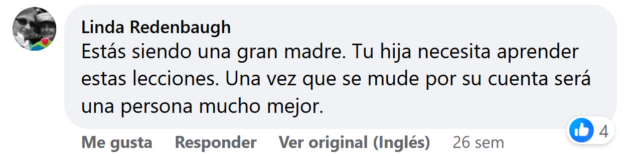 Comentario sobre los métodos disciplinarios de la Redditora | Foto: facebook.com/boredpanda