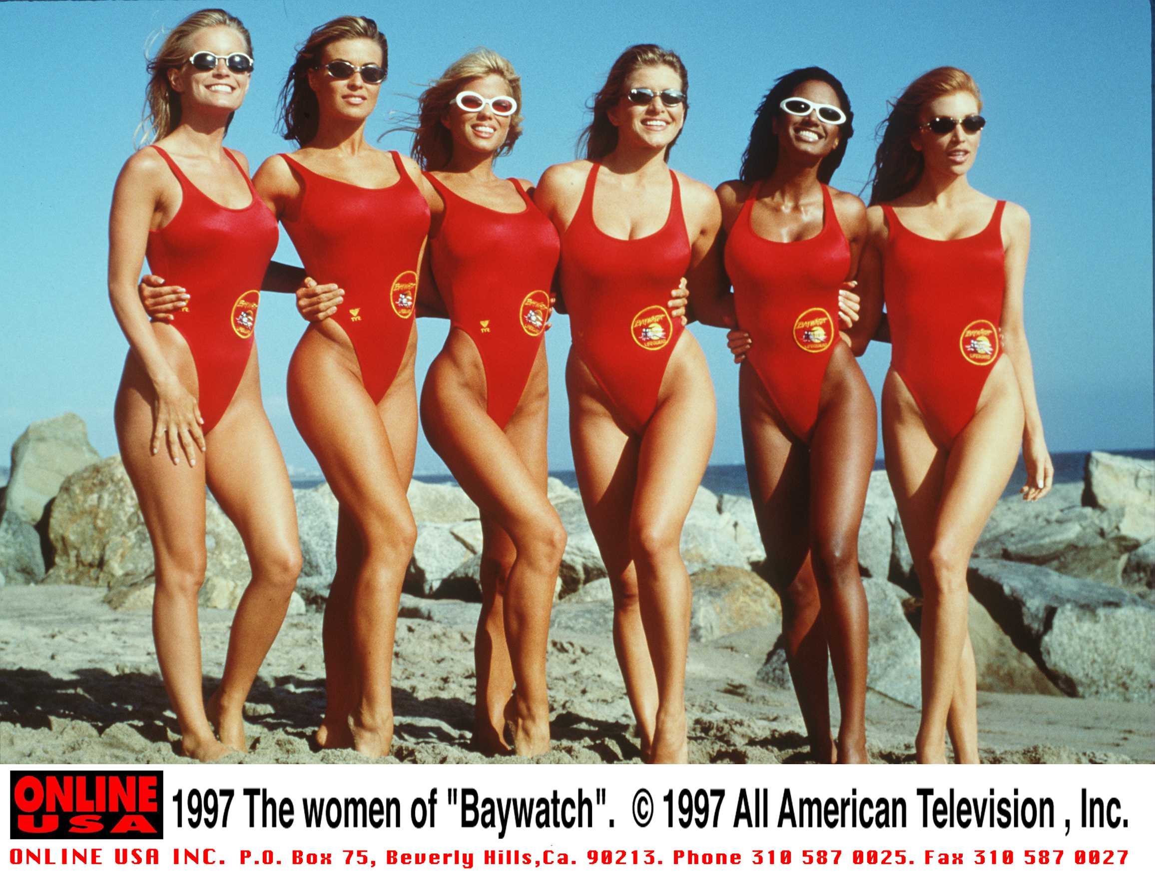 Las chicas de "Baywatch", 1997 | Fuente: Getty Images