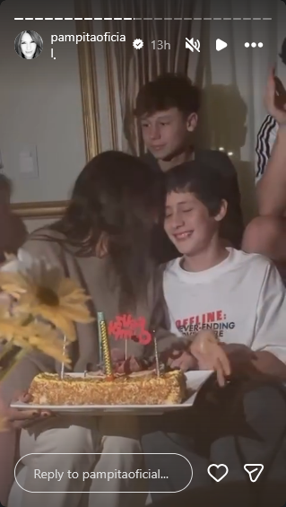 Carolina Pampita Ardohain compartió una serie de imágenes para conmemorar el cumpleaños de su hijo Benicio | Fuente: Instagram Stories/pampitaoficial1