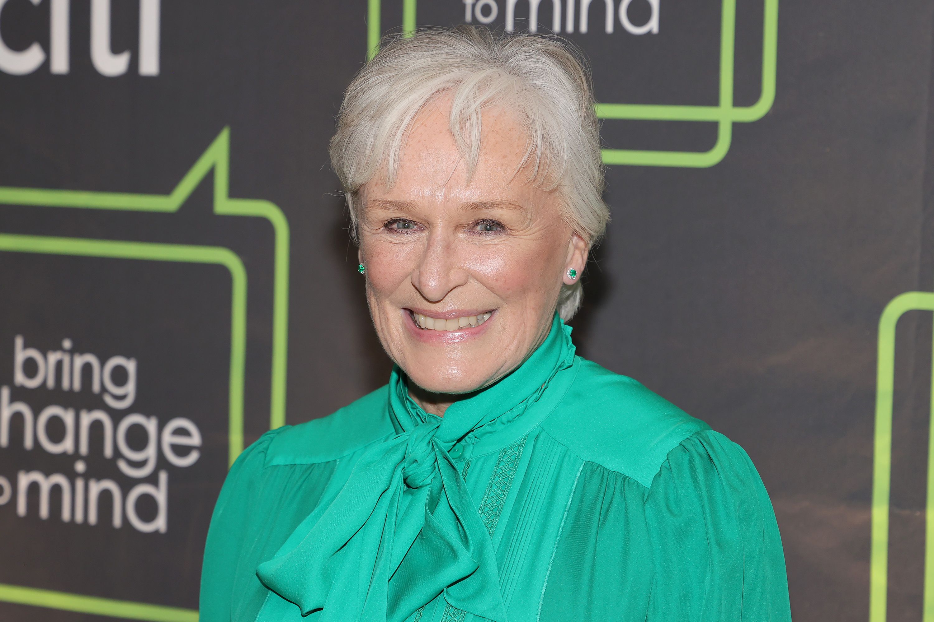 Glenn Close durante la 9ª edición anual de "Revels & Revelations" en City Winery el 2 de diciembre de 2021, en Nueva York. | Foto: Getty Images