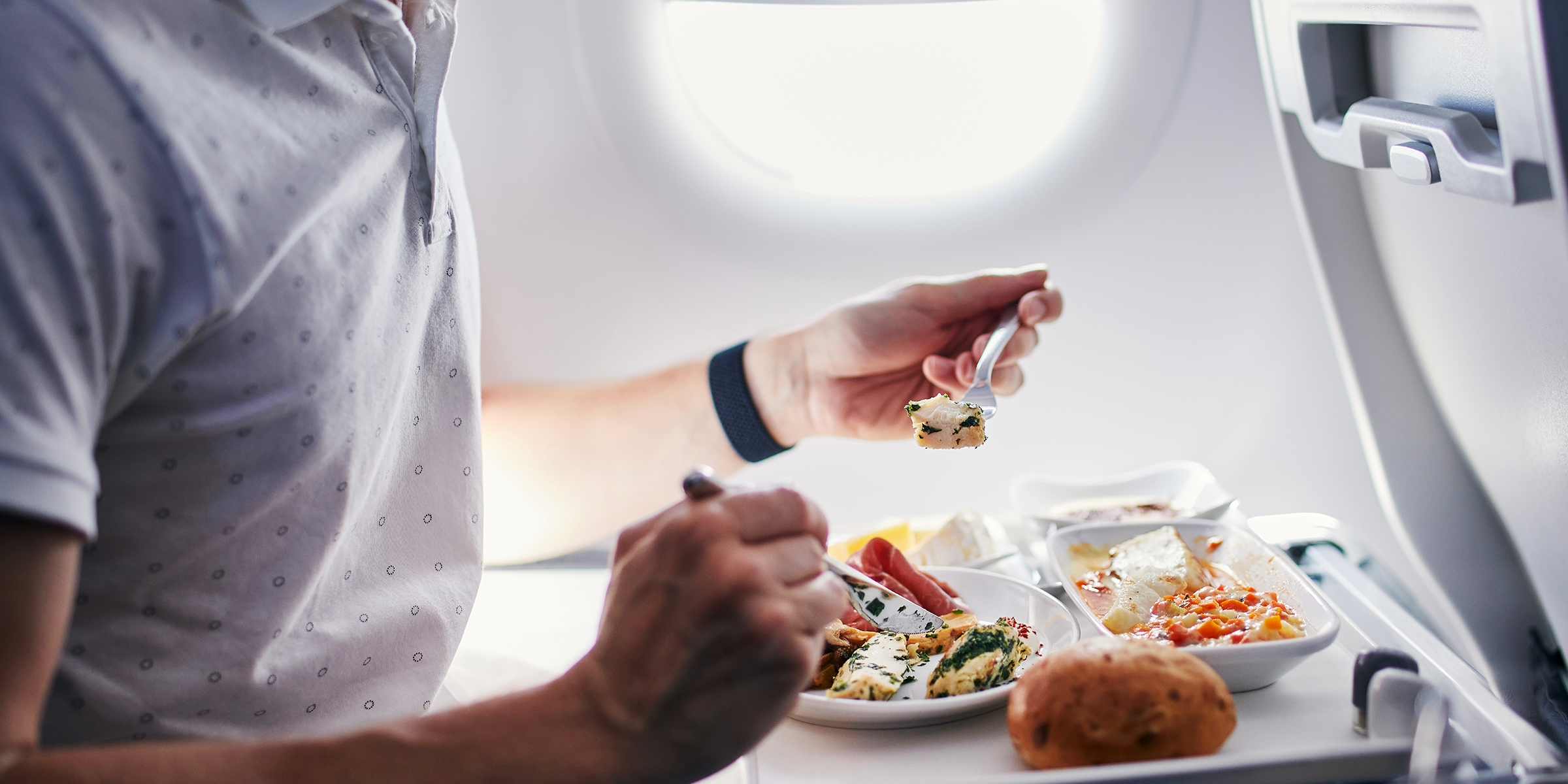 Comida de avión | Fuente: Shutterstock