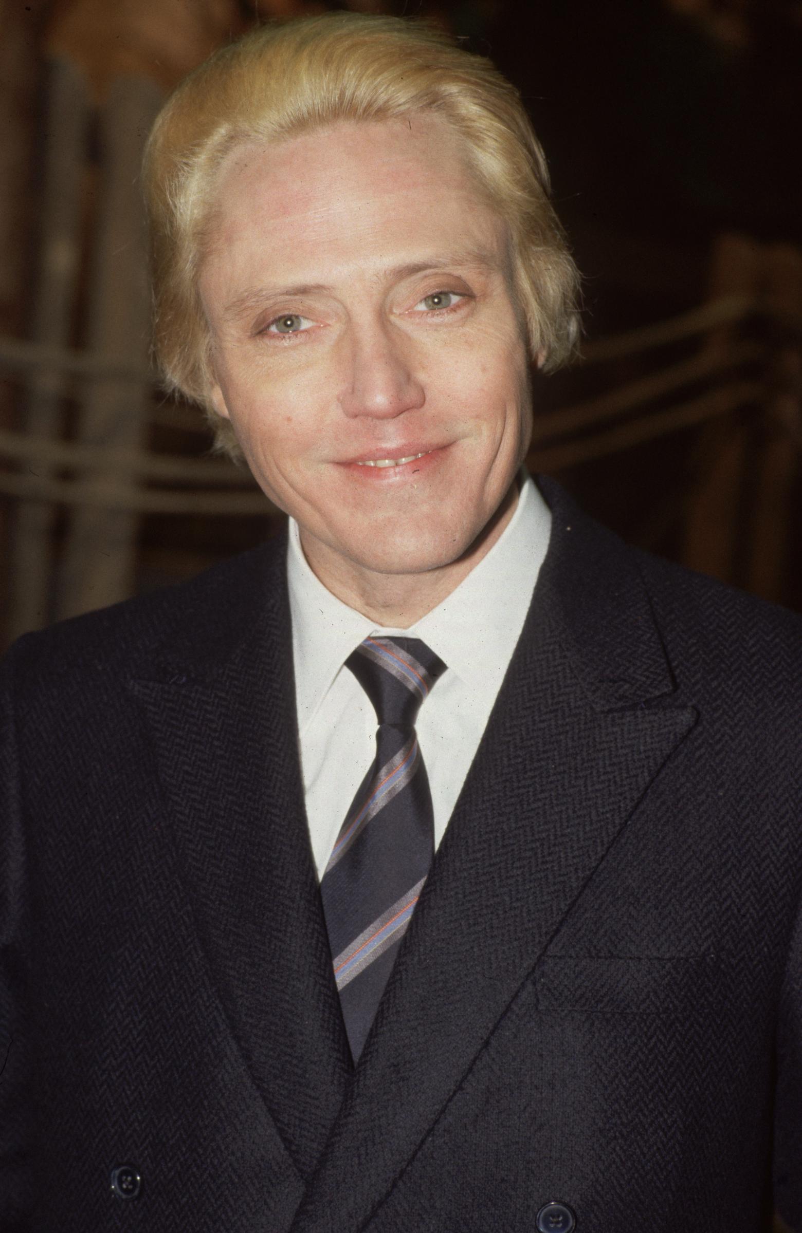 Christopher Walken en el plató de "A View to a Kill", 1985 | Fuente: Getty Images