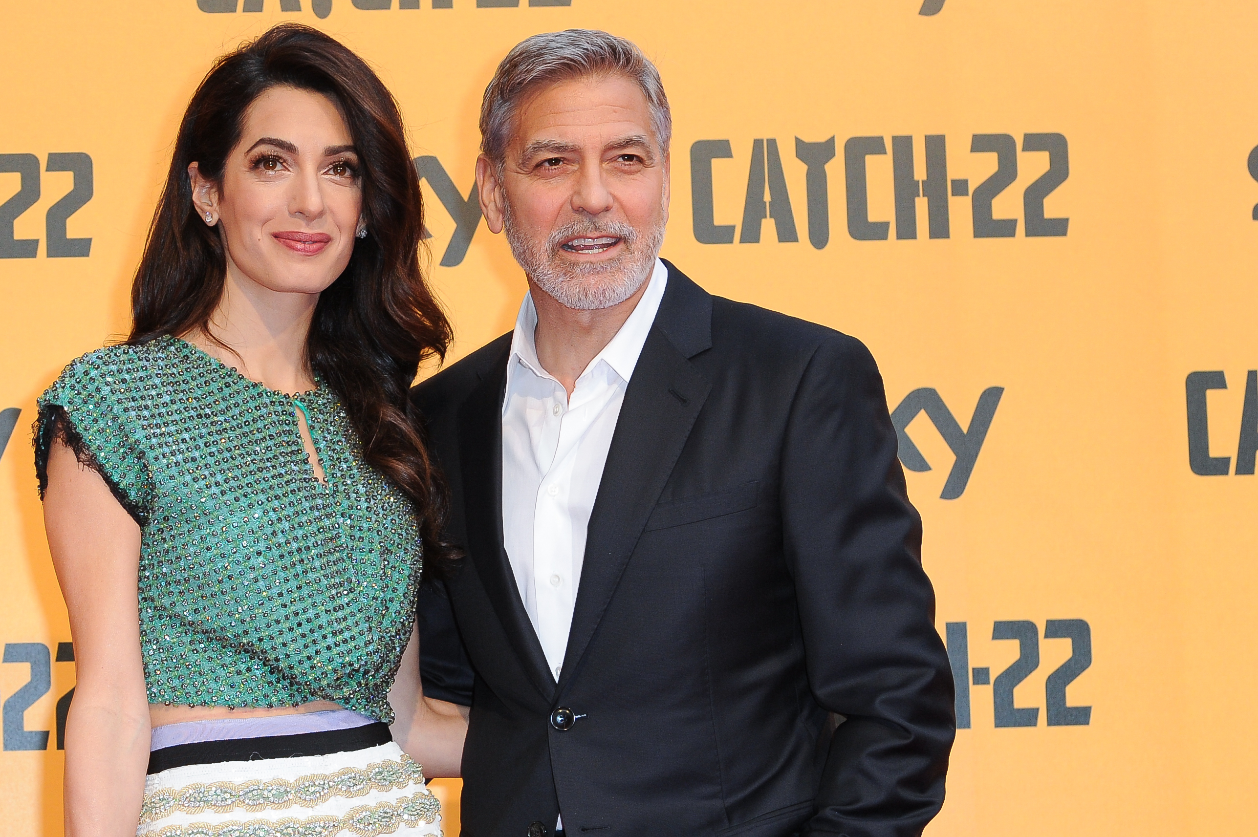 Amal y George Clooney el 13 de mayo de 2019 | Fuente: Getty Images