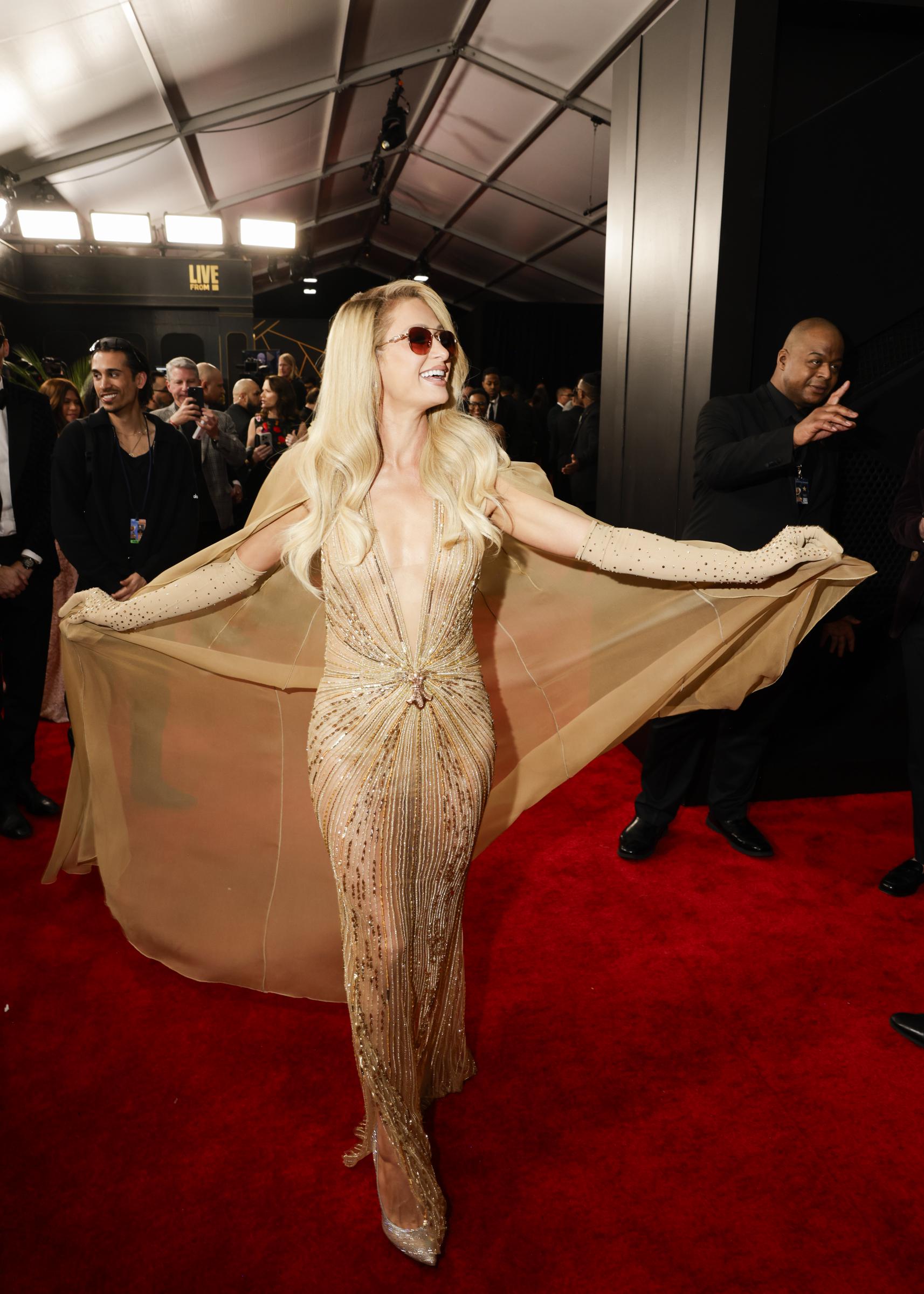 Paris Hilton en la 67ª edición de los Premios Grammy el 2 de febrero de 2025, en Los Ángeles, California. | Fuente: Getty Images