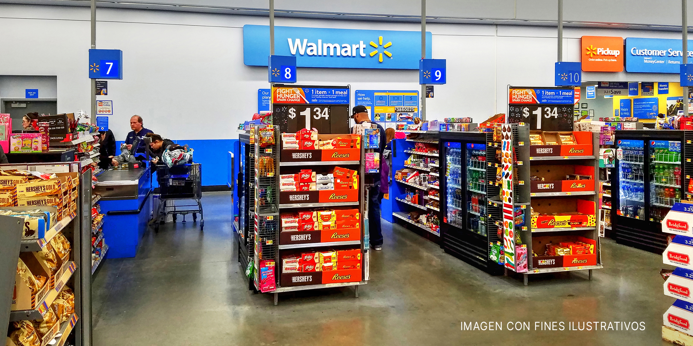 Una tienda Walmart | Foto: Shutterstock