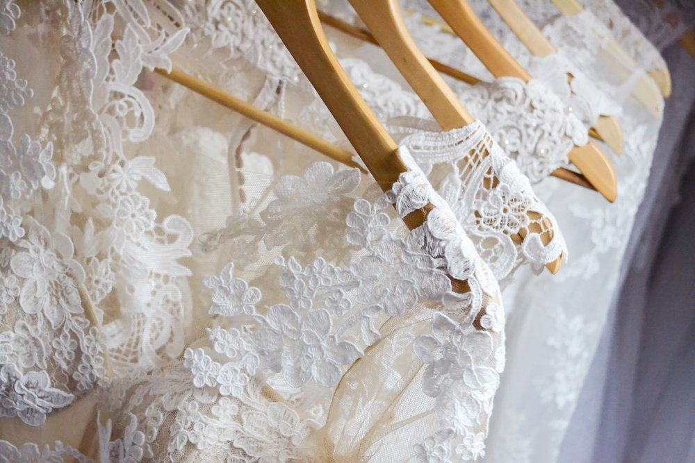 Vestido de novia en exhibición / Imagen tomada de: Shutterstock