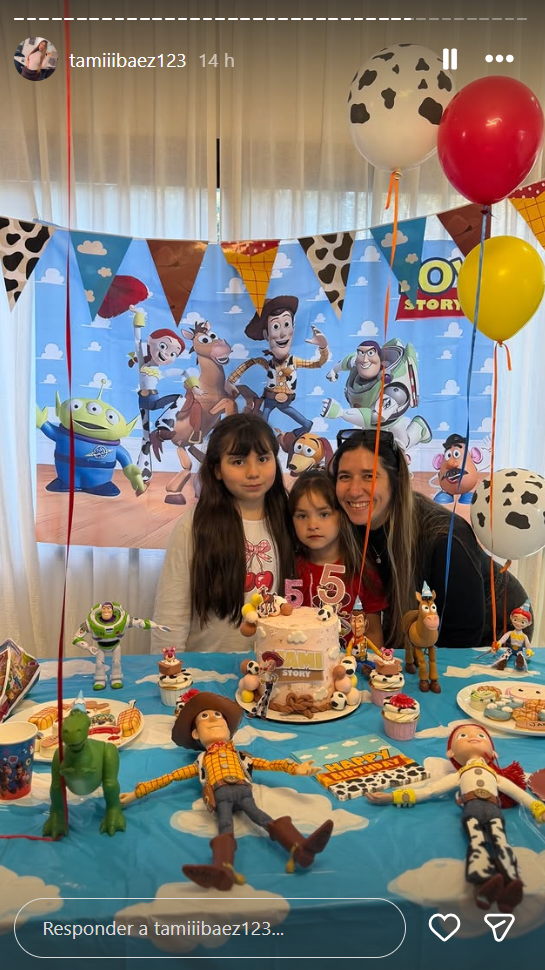 Jamaica, la hija de L-Gante y Tamara Báez cumplió 5 años | Fuente: Instagram/tamiiibaez123
