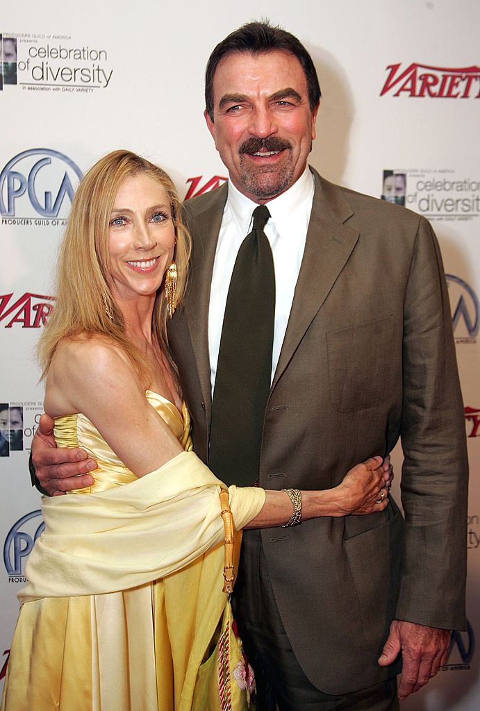 Tom Selleck y Jillie Mack en Producers Guild of America Presents Celebration of Diversity en Beverly Hills, California, el 9 de mayo de 2006.| Foto: Getty Images