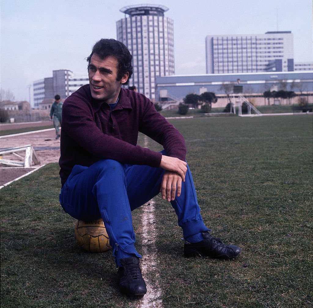 Retrato de Amancio Amaro cuando jugaba para el Real Madrid. España en enero de 1970.| Foto: Getty Images