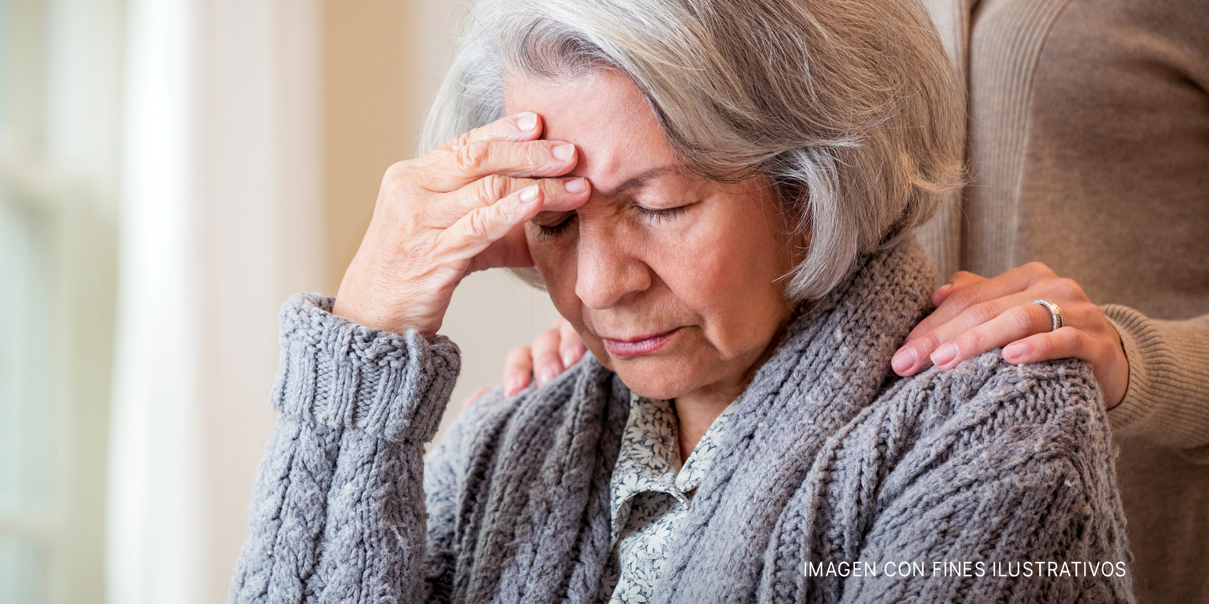 Abuela enfadada | Foto: Shutterstock