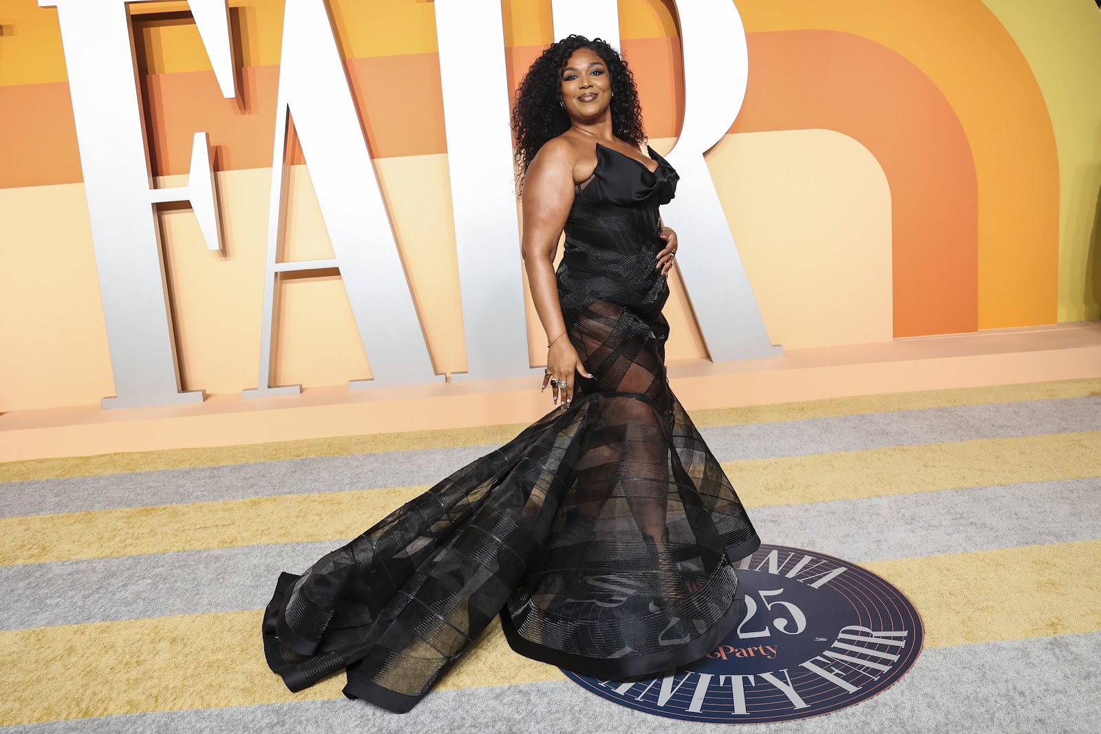 Lizzo en la fiesta de los Oscar de "Vanity Fair" organizada por Radhika Jones el 2 de marzo de 2025, en Beverly Hills, California | Fuente: Getty Images