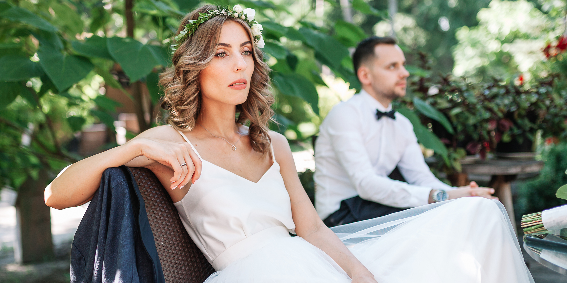 Una novia y un novio | Fuente: Shutterstock