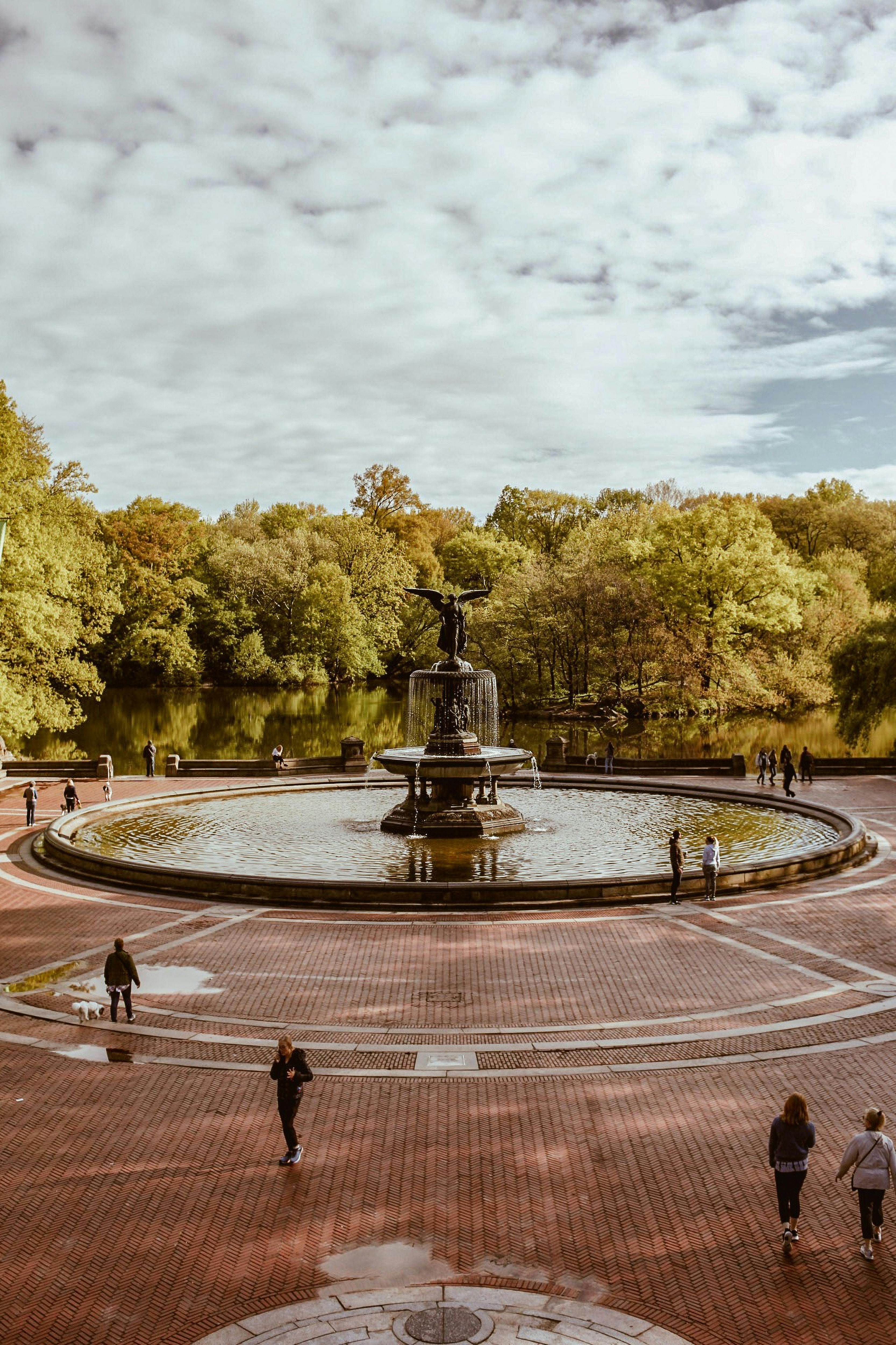 Una fuente en Central Park, Nueva York | Fuente: Pexels