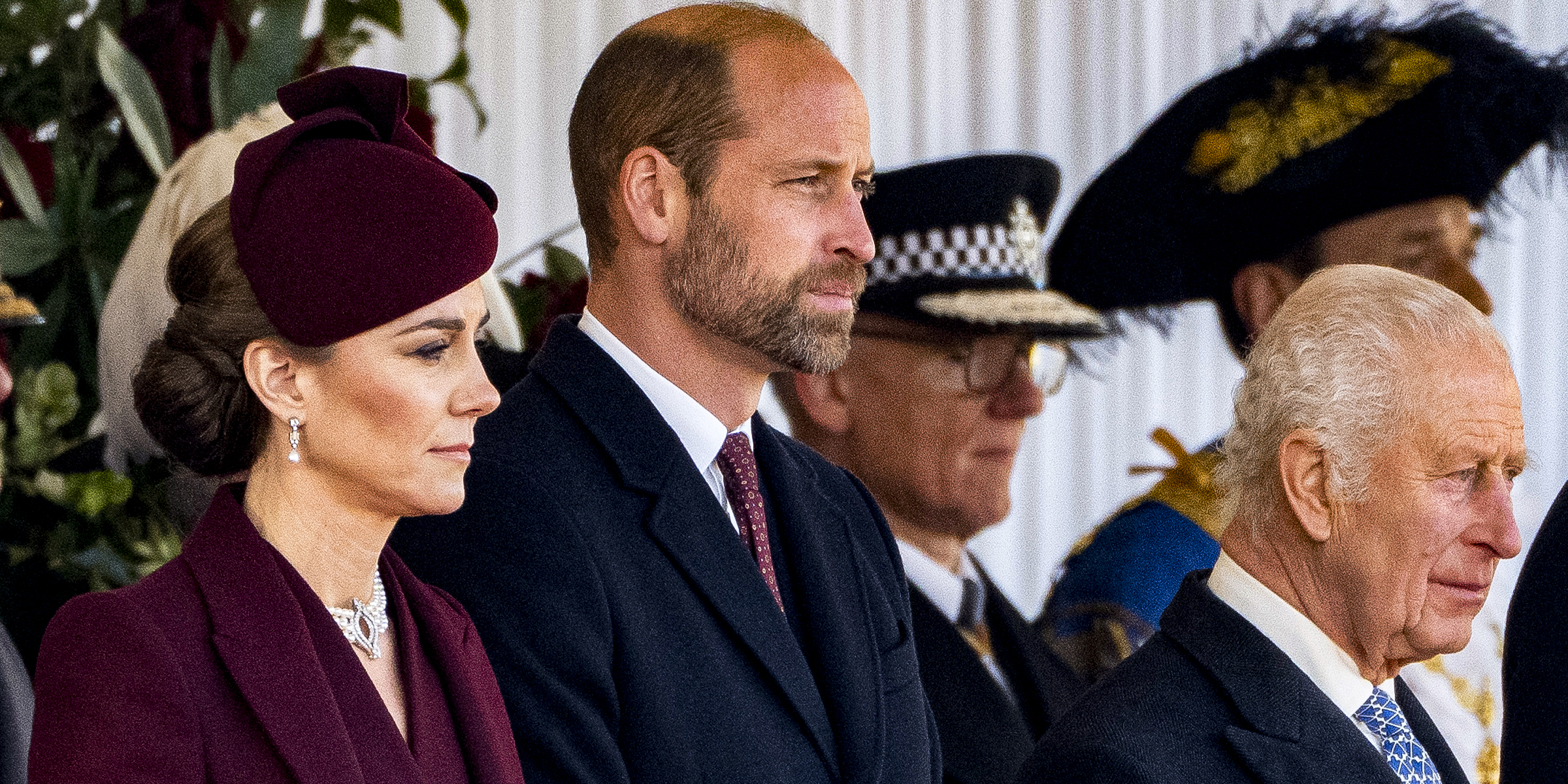 La princesa Catherine, el príncipe William y el rey Charles | Fuente: Getty Images