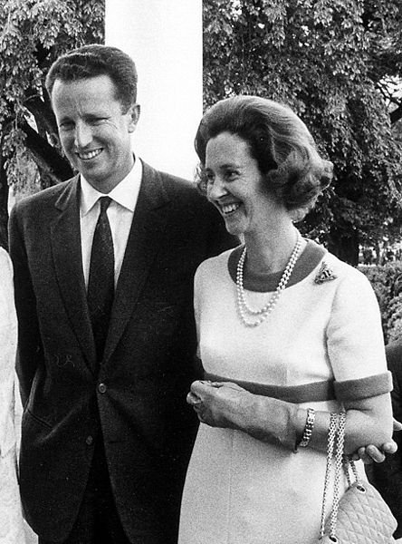 El rey Balduino I y la reina Fabiola de Bélgica durante una visita al presidente Nixon en Washington el 20 de mayo de 1969. | Foto: Wikipedia
