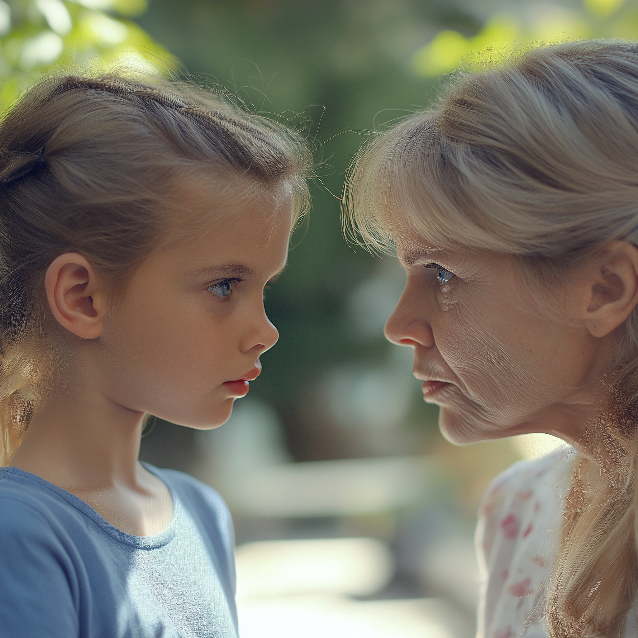 Una mujer enfadada con su hija | Fuente: Midjourney