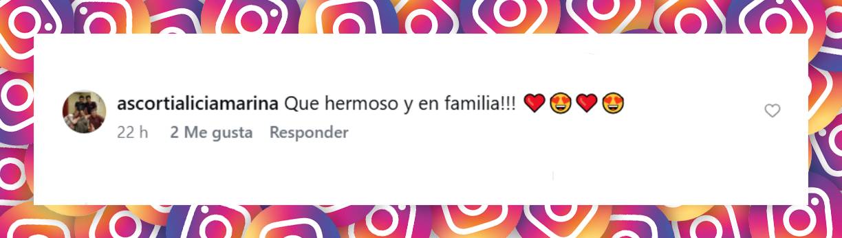Comentario de una usuaria | Fuente: Instagram/luisanalopilato