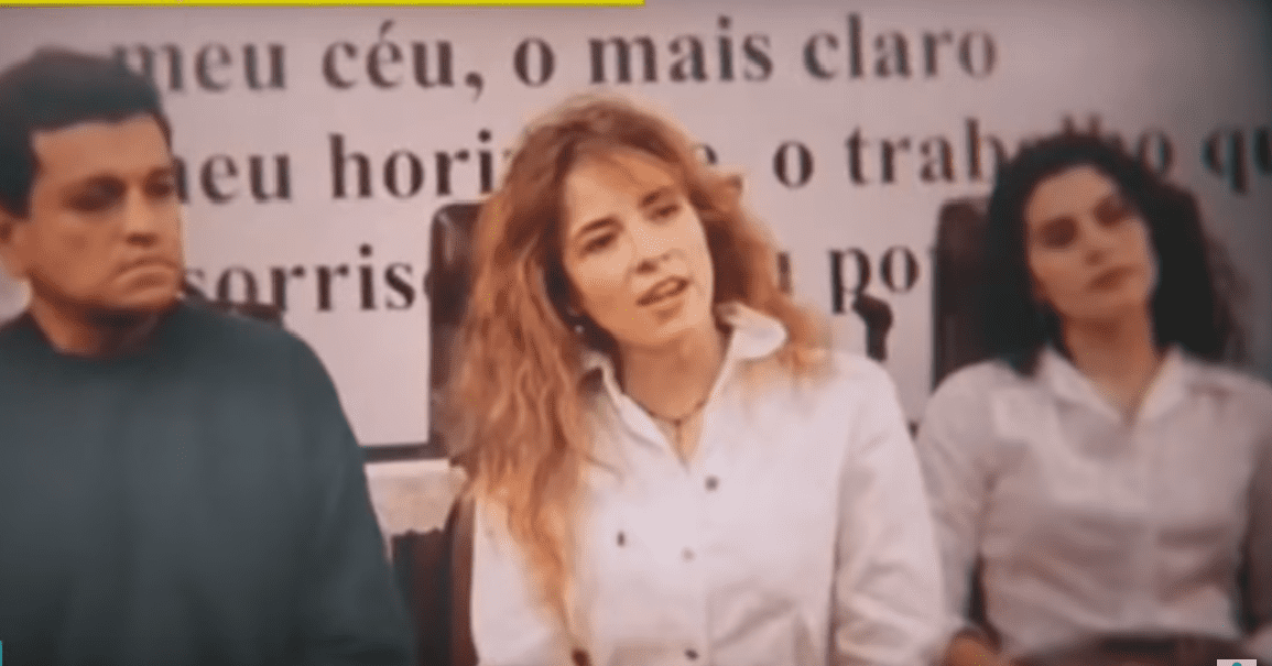 Sergio Andrade, Gloria Trevi y María Boquitas en Brasil. | Fuente: Youtube / Imagen Entretenimiento