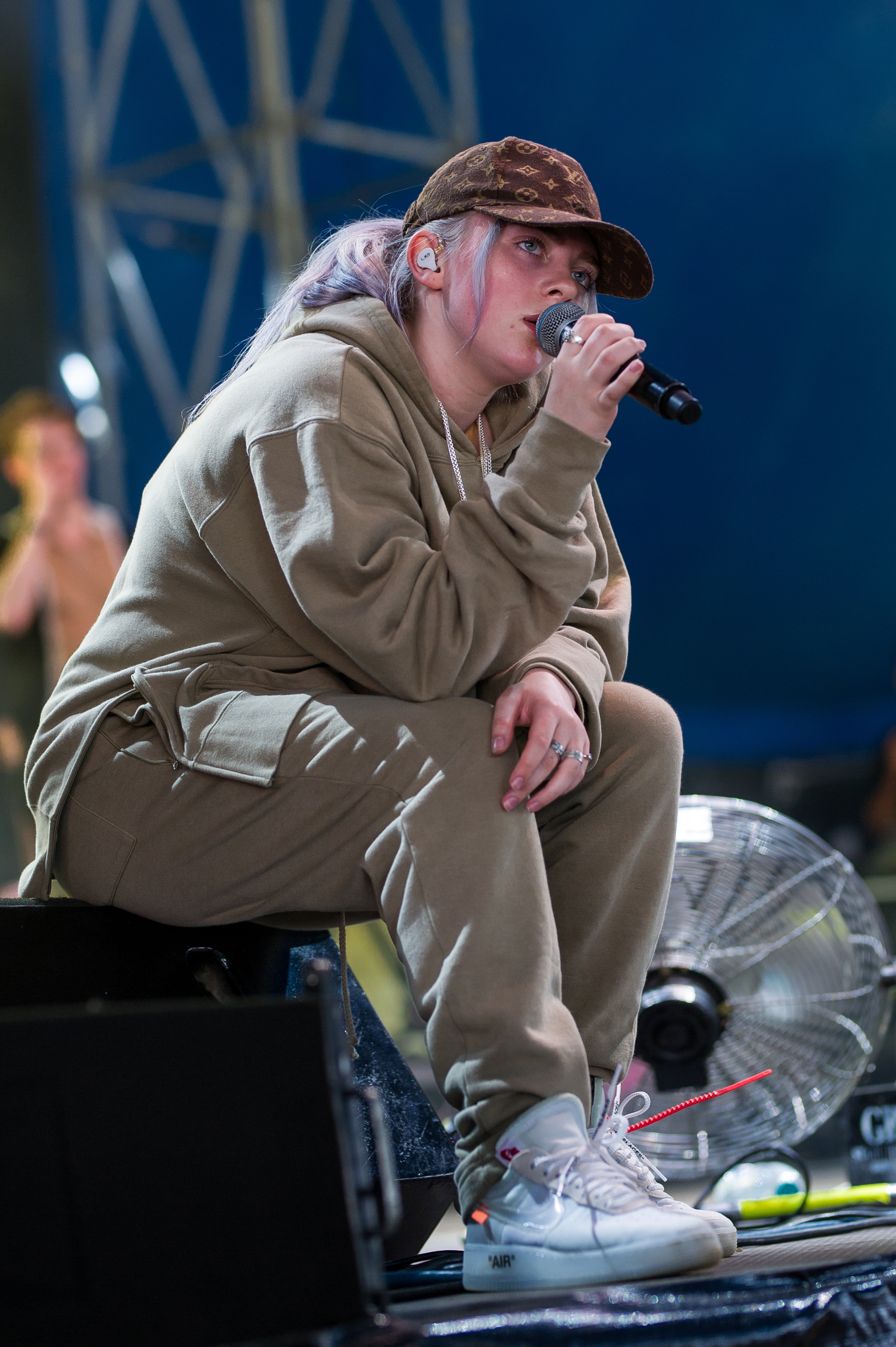 Billie Eilish actúa en el Festival Laneway de San Jerónimo en Brisbane, Australia, el 10 de febrero de 2018 | Fuente: Getty Images