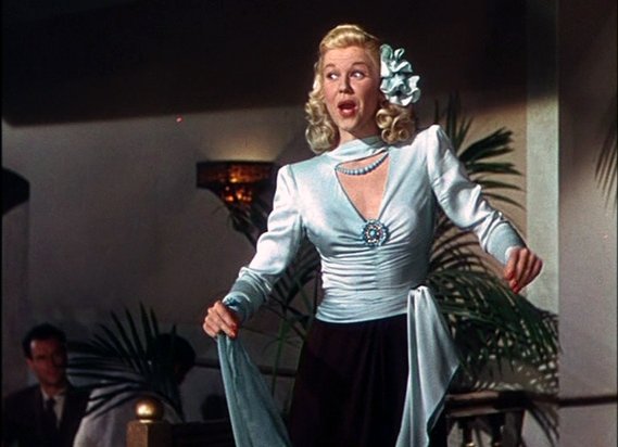 Doris Day en el musical Romance on the High Seas  (1948). | Imagen: Wikimedia Commons