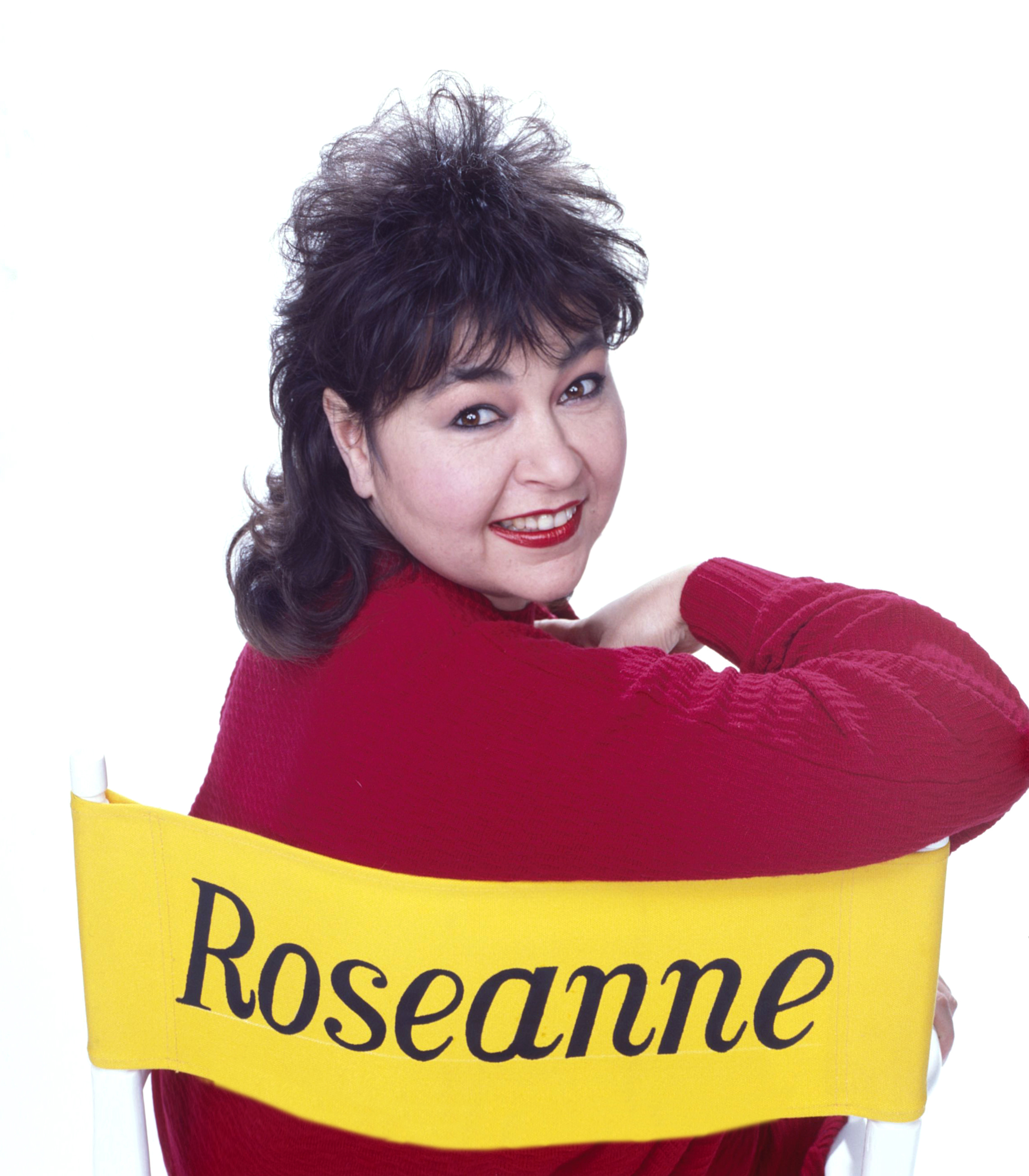 Roseanne Barr posa para un retrato el 5 de mayo de 1986 en Los Ángeles, California. | Fuente: Getty Images